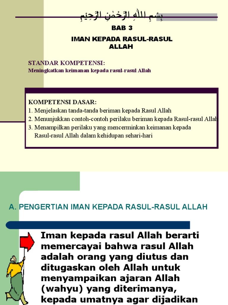 Contoh Perilaku Yang Mencerminkan Iman Kepada Rasul - Temukan Contoh