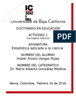 Actividad 1.1 Estadistica Aplicada Huber Vargas