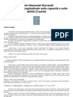 Portieri Nazionali Giovanili: Ricerca Semi-Longitudinale Sulle Capacità e Sulle Abilità (3 Parte)