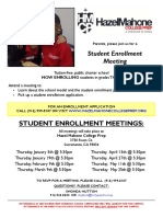 HMCP 2016-2017 Student Enrollment Meetings