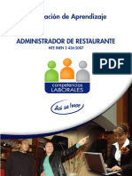 Administrador de Restaurante - OA