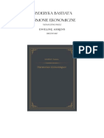 Frédéric Bastiat - Harmonie Ekonomiczne