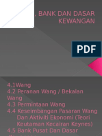 Bab 4.wang, Bank Dan Dasar Kewangan