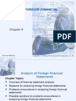 Analysis of Foreign Financial Statements: Mcgraw-Hill/Irwin Rights Reserved