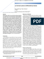 Detection of Precancerous Cervical Lesions Is Differential by Human Papillomavirus Type