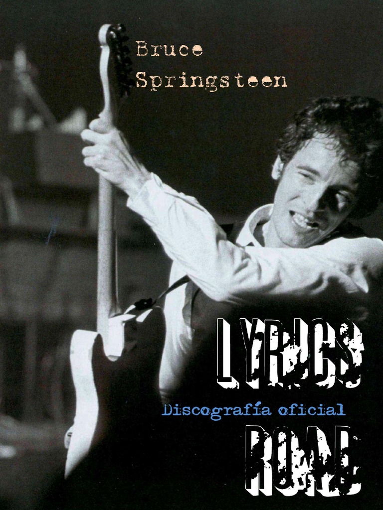 Letras de Bruce Springsteen PDF | PDF | Leisure | Nature, image size:768x1024