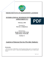 Indian Institute of Management Lucknow: International Business Environment Assignment # 2