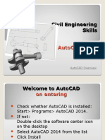 Civil Engineering Skills Autocad 2014