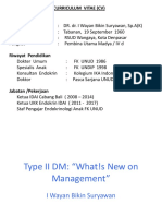 Dr. Dr. I Wayan Bikin Suryawan SpA (K) - Type II DM Whats New On Management