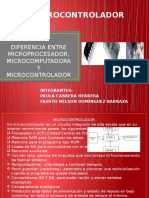1.1 Diferencia de Un Microcontrolador, Microcomputadora y Microprocesador