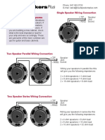 Speaker Wiring Diagrams PDF