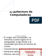 Arquitectura de Computadoras