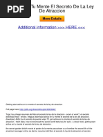 Download El secreto de la ley de atraccin activarlo en tu mente by marito SN308078396 doc pdf