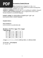 The Comparison Study of Pali and Sanskrit