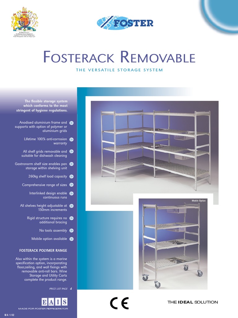 Versatile Anodised Aluminium Storage System | PDF