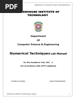 Lab Manual