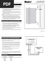 Hunter Pump Start Relay Installation