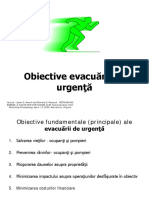 Tema 3 Obiectivele Evacuarii