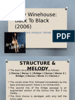 Amy Winehouse - Rehab Track Analysis