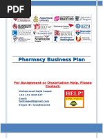Download Pharmacy Marketing Plan by Muhammad Sajid Saeed SN308121966 doc pdf