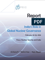 India's Role in Global Nuclear Governance