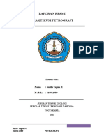 Laporan Resmi Petrografi Pakwo