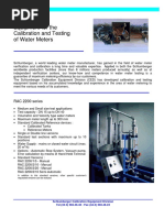 Water Test Bench