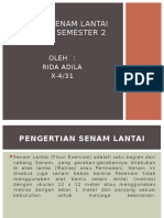 Materi Senam Lantai Kelas X Semester 2