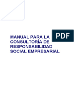Manual Para La Consultoría de Responsabilidad Social Empresarial