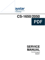 Copystar Copier CS-1650-2050 Parts & Service