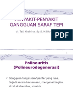 Penyakit Gangguan Saraf Tepi