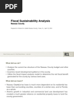 Fiscal Sustainability Analysis: Nassau County