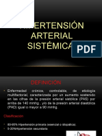 Hipertension Arterial Sistemica Exposicion de Patologia