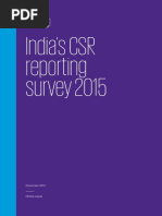 Kpmg Csr Survey 2015