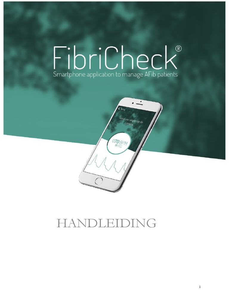 Handleiding Fibricheck v3 | PDF