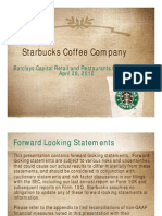 Starbucks Barclays Conf Presentation