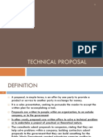 14 Technical Proposal