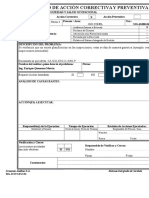 Acción Correctiva SIG 61000 063