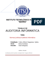 Normas Jurídicas Auditoria Informatica