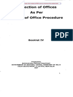 A Manual On Inspection - of - Offices