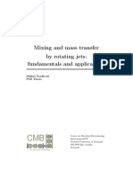 Mixing and Mass Transfer by Rotating Jets - Fundamentals and Applications