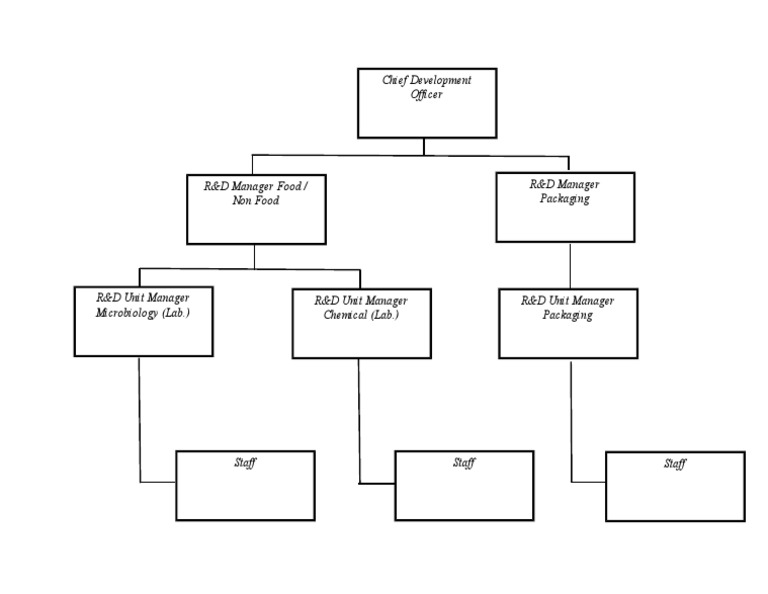 R&D Organizational Structure Diagram | PDF | Career & Growth | Wellness