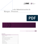 Metodologia de Administracion de Riesgos