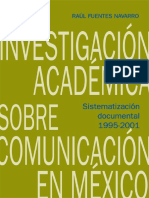 La Investigación Académica Sobre Comunicación en México