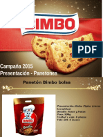 Presentacion de Panetones Bimbo