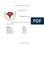 Mechanica de Fluidos - Informe