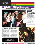 Download GLBT News May 2010  by mxchanak49 SN30822718 doc pdf