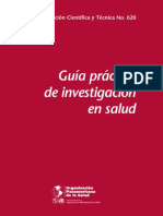 Guía Práctica de Investigación en Salud - Mahmoud Fathalla, Mohamed Fathalla