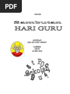 Contoh teks pengacara (Hari Guru)