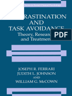 (the Springer Series in Social Clinical Psychology) Joseph R. Ferrari, Judith L. Johnson, William G. McCown (Auth.)-Procrastination and Task Avoidance_ Theory, Research, And Treatment-Springer US (199